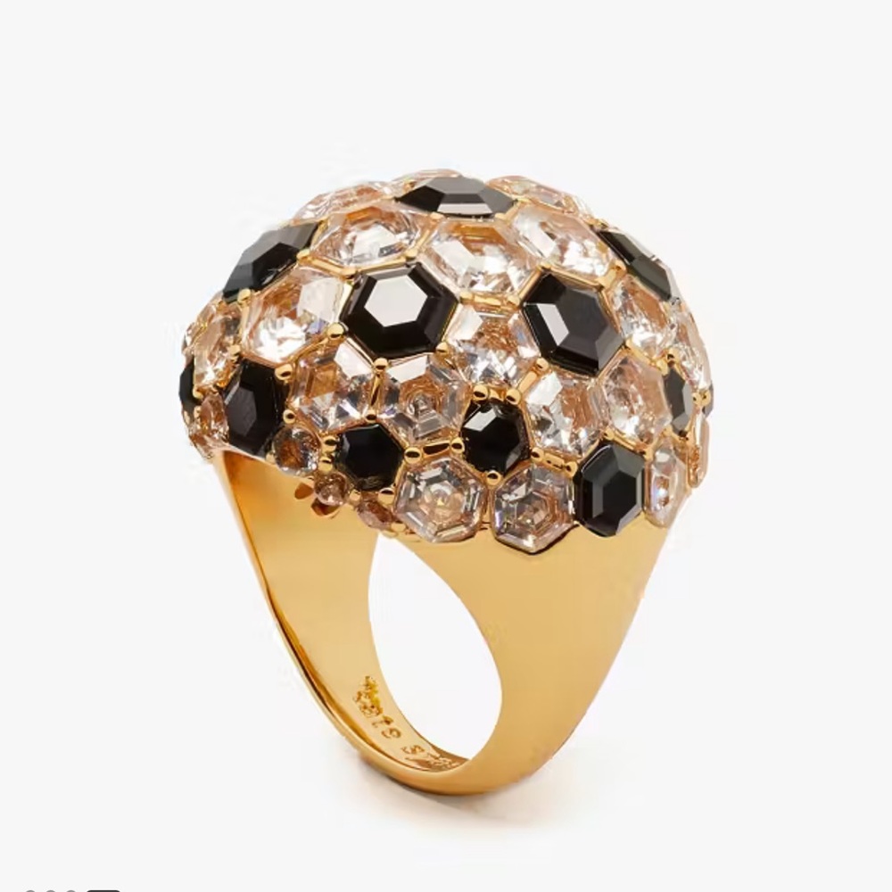 ♠️kate spade On The Ball Cocktail Ring, BNWT